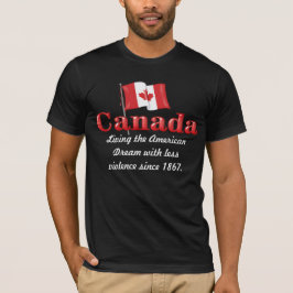 Canadese droom t-shirt