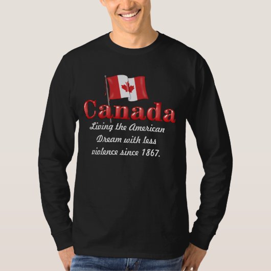 Canadese droom t-shirt (Voorkant)