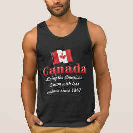 Canadese droom t-shirt