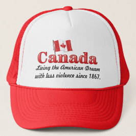 Canadese droom trucker pet