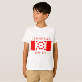 Canadese eenheid t-shirt (Voorkant volledig)