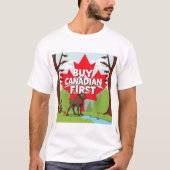 Canadese eerste eland kopen t-shirt (Voorkant)