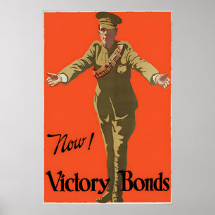 Canadese Eerste Wereldoorlog Propagandaposter Nu!  Poster