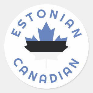 Canadese Egyptische Roots Ronde Sticker