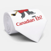 Canadese Eh? Stropdas (Opgerold)