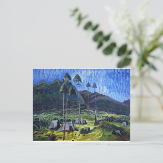  Canadese Emily Carr Odds en Ends Painting Briefkaart (Staand voorkant)