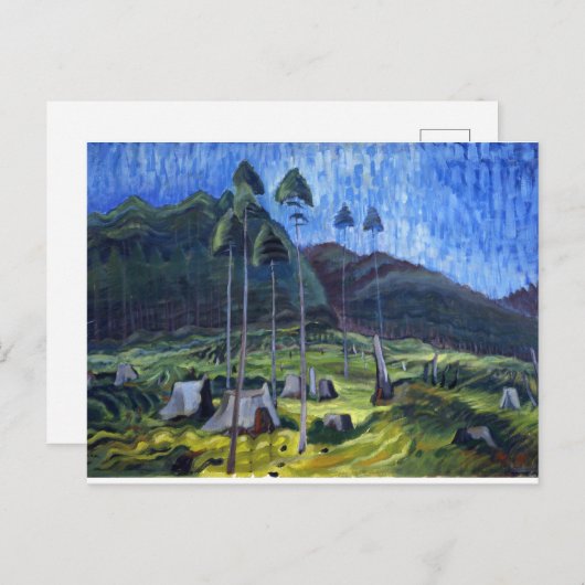 Canadese Emily Carr Odds en Ends Painting Briefkaart (Voorkant / Achterkant)
