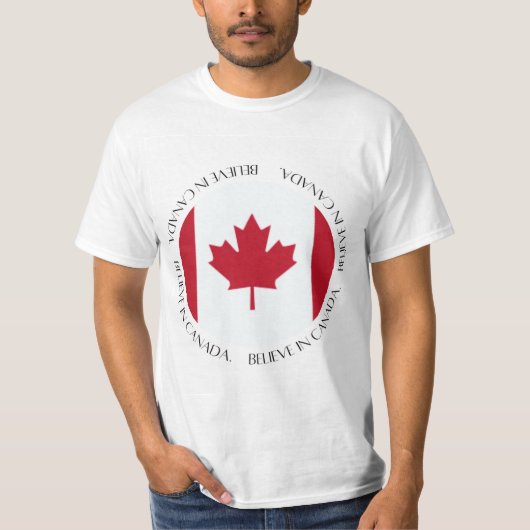 Canadese Erfgoed Cadeau T-shirt (Voorkant)
