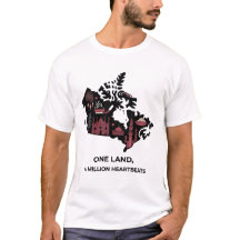 Canadese Esdoorn Mozaïek T-shirt: Cultureel Eenhei