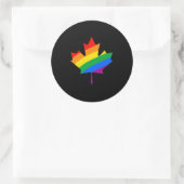 CANADESE ESDOORN PRIDE RONDE STICKER (Tas)