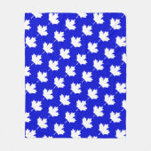Canadese esdoornblad. CANADA. Patriottisch. Fleece Deken (Voorkant)