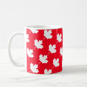 Canadese esdoornblad. CANADA. Patriottisch.  Koffiemok