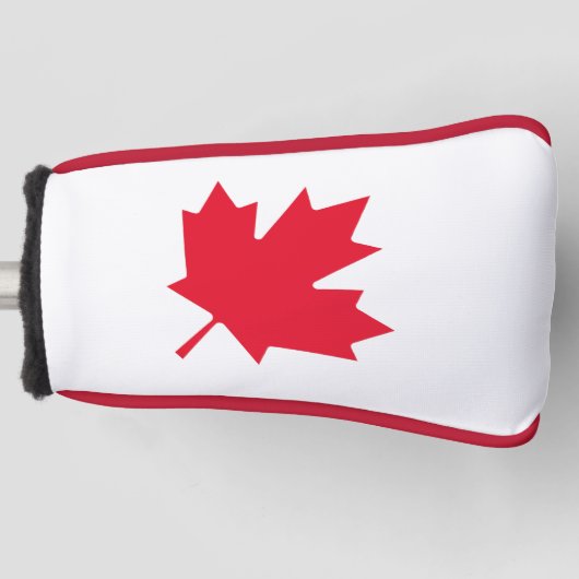 Canadese Esdoornblad Golfheadcover (Voorkant)