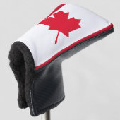 Canadese Esdoornblad Golfheadcover (3/4 voorkant)