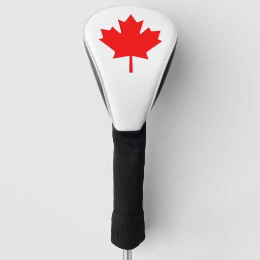 Canadese esdoornblad golfheadcover (Voorkant)