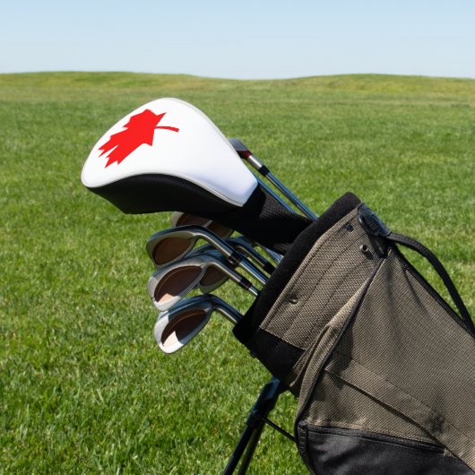 Canadese esdoornblad golfheadcover (Insitu)