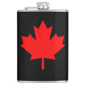 Canadese esdoornblad heupfles (Voorkant)