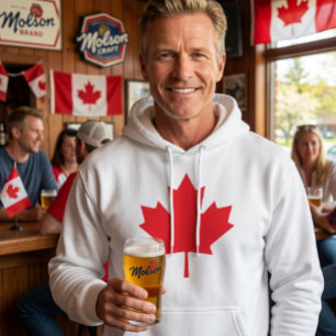 Canadese esdoornblad hoodie
