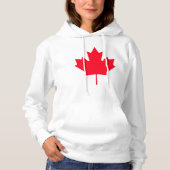Canadese Esdoornblad Hoodie (Voorkant)