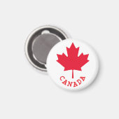 Canadese esdoornblad magneet (Voorkant / Achterkant)