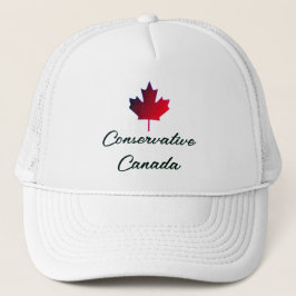 Canadese esdoornblad met de Koninklijke kroon Trucker Pet