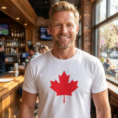 Canadese Esdoornblad T-Shirt