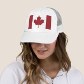 Canadese esdoornblad  trucker pet (In situ)