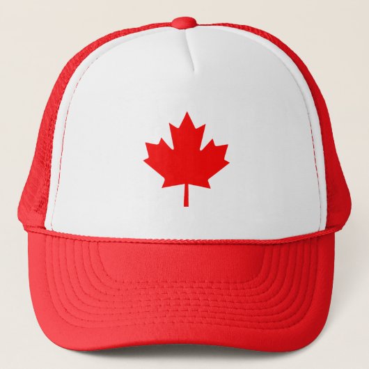 Canadese esdoornblad trucker pet (Voorkant)