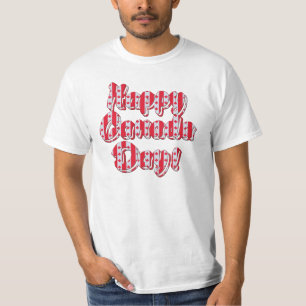 Canadese esdoornblad Vlag Happy Canada Day T-shirt