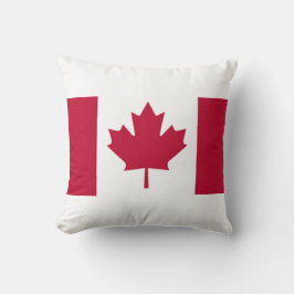 Canadese esdoornblad vlag kussen