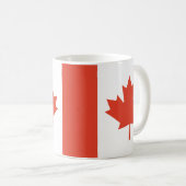 Canadese esdoornbladkaart koffiemok (Voorkant rechts)