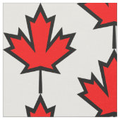 Canadese esdoornbladstof stof (Close Up)