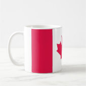 Canadese esple leaf classic flag koffiemok (Links)