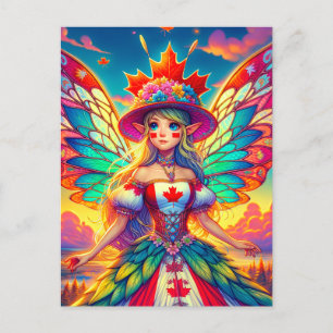 Canadese fee briefkaart