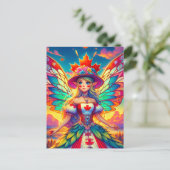 Canadese fee briefkaart (Staand voorkant)