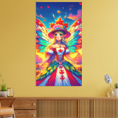 Canadese fee canvas afdruk (Insitu (Woonkamer))