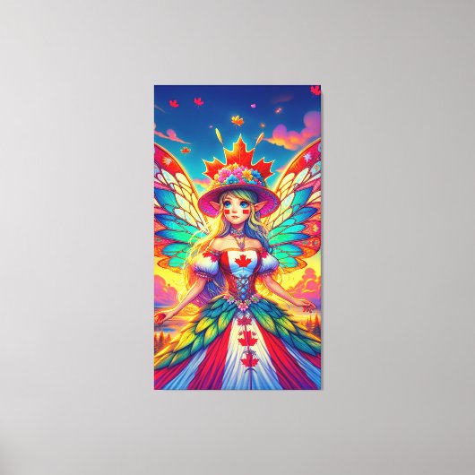 Canadese fee canvas afdruk (Voorkant)