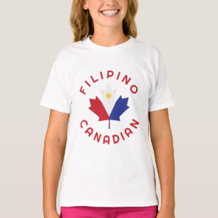 Canadese Filipijnse Roots T-shirt