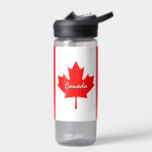 Canadese fles, patriottische Canadese vlag Waterfles (Links)