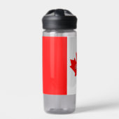 Canadese fles, patriottische Canadese vlag Waterfles (Voorkant)
