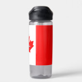 Canadese fles, patriottische Canadese vlag Waterfles (Achterkant)