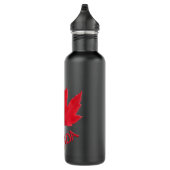 Canadese flesje rode mantel Leaf Souvenir fles (Rechts)