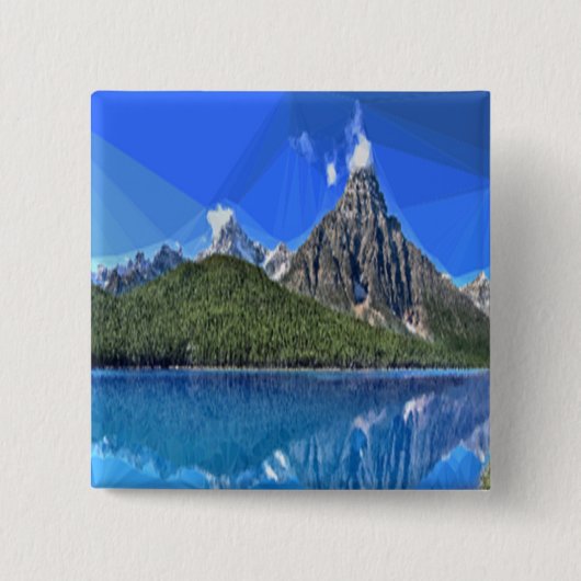 Canadese foto vierkante button 5,1 cm (Voorkant)