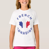 Canadese Franse roots T-shirt (Voorkant)
