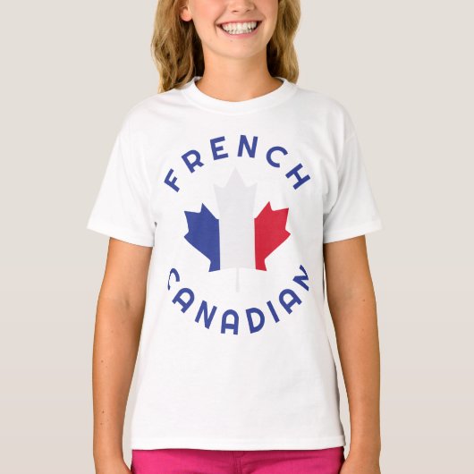 Canadese Franse roots T-shirt (Voorkant)