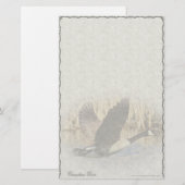 Canadese Gans Aangepast Briefpapier (Voorkant / Achterkant)