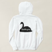 Canadese gans ca hoodie (Design achterkant)