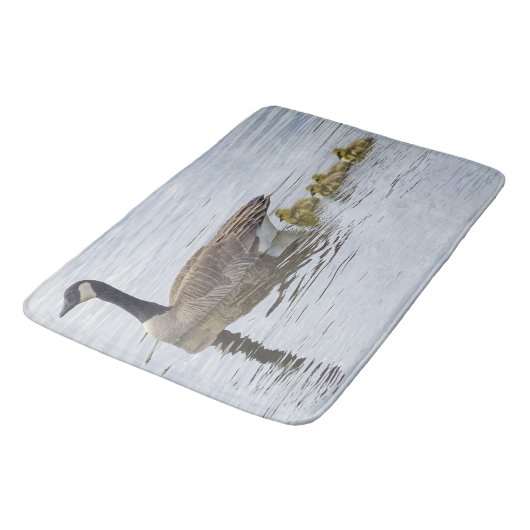 Canadese gans en goslings badmat (Gekanteld)