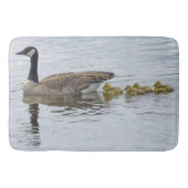 Canadese gans en goslings badmat (Voorkant)