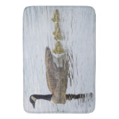 Canadese gans en goslings badmat (Voorkant Verticaal)